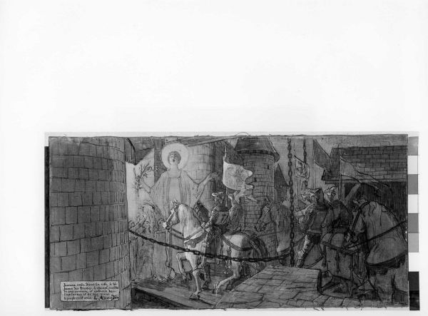 Jeanne d'Arc entrant à Orléans